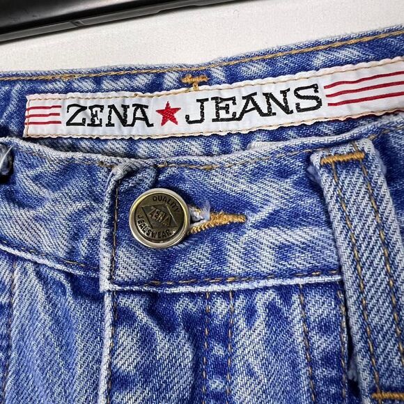 Vintage 90s ZENA Jeans High Waist Mom Tapered Denim Size 5 - Picture 7 of 8